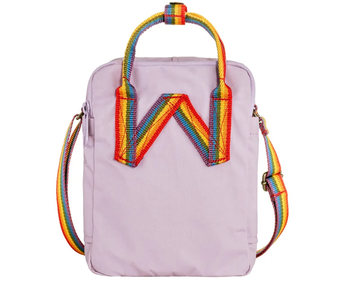 Bolso Kanken Rainbow Sling Pastel Lavender