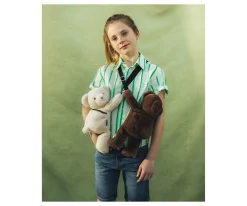 Bolso Osito de Peluche Marrón 30cm