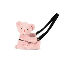 Bolso Osito de Peluche Rosa 30cm