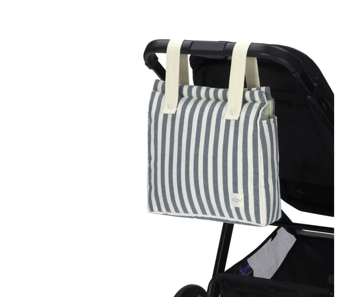 Bolso Panera Stripe Navy Blue