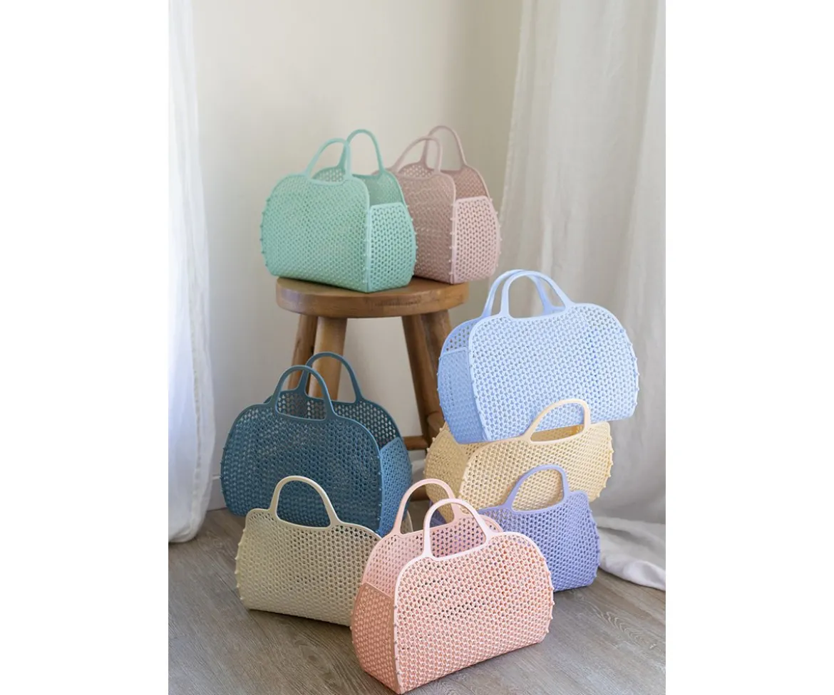 Bolso Retro Antiarena Vintage Serenity Blue