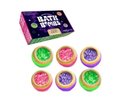 6 Bombas de Baño Natural Crystal