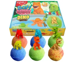6 Bombas de Baño Surprise Dino
