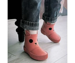 Botas de Agua Caucho Natural Kerran Pink