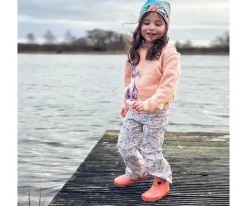 Botas de Agua Caucho Natural Kerran Pink