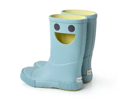 Botas de Agua Caucho Natural Wistiti Platine