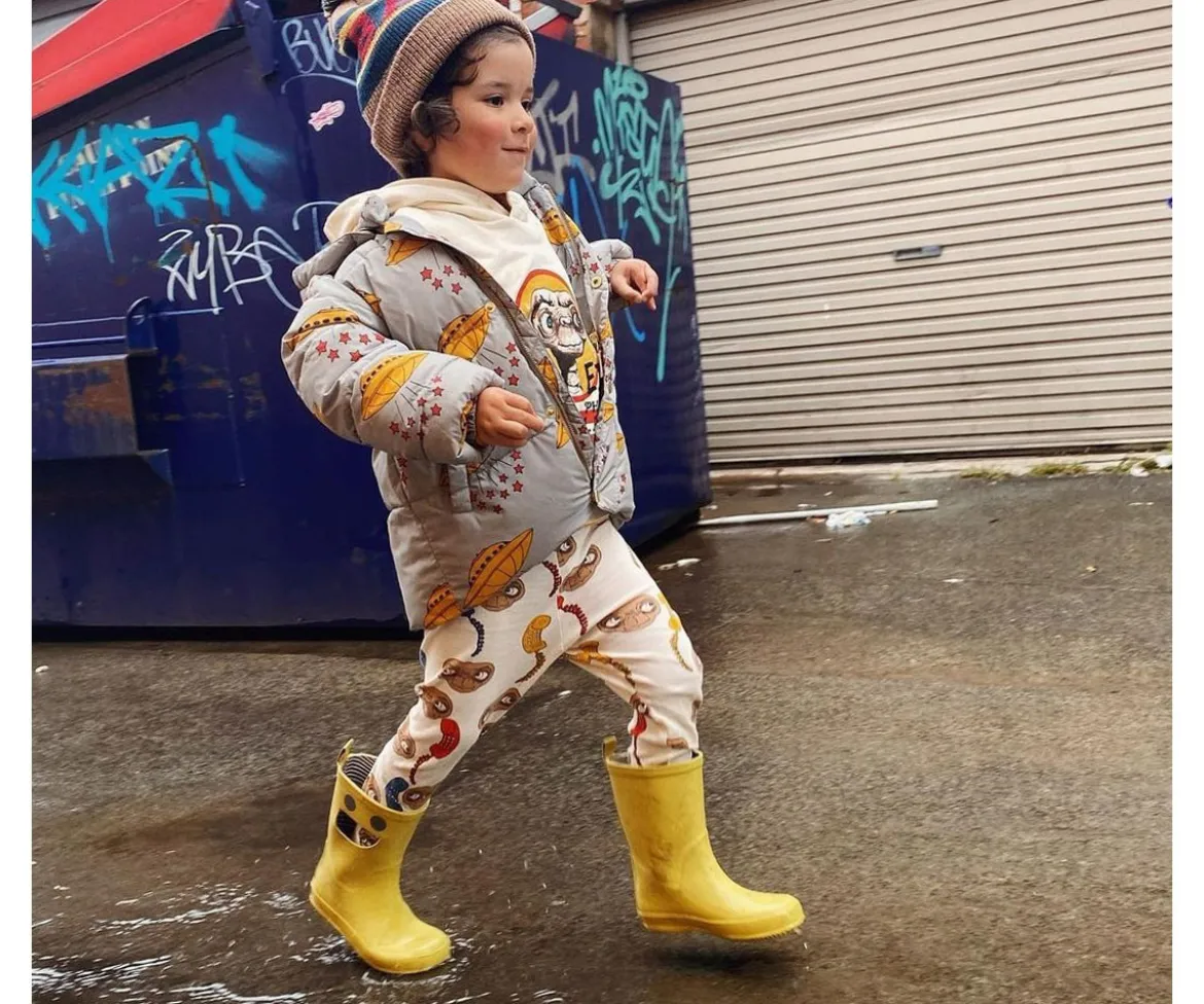 Botas de Agua Caucho Natural Wistiti Yellow