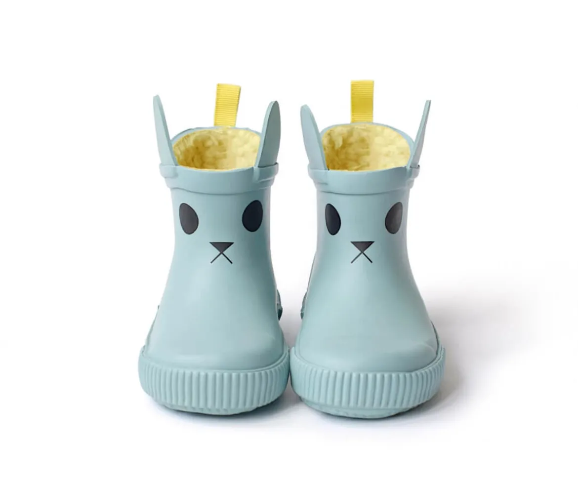 Botas de Agua Térmicas Caucho Natural Kerran Platine