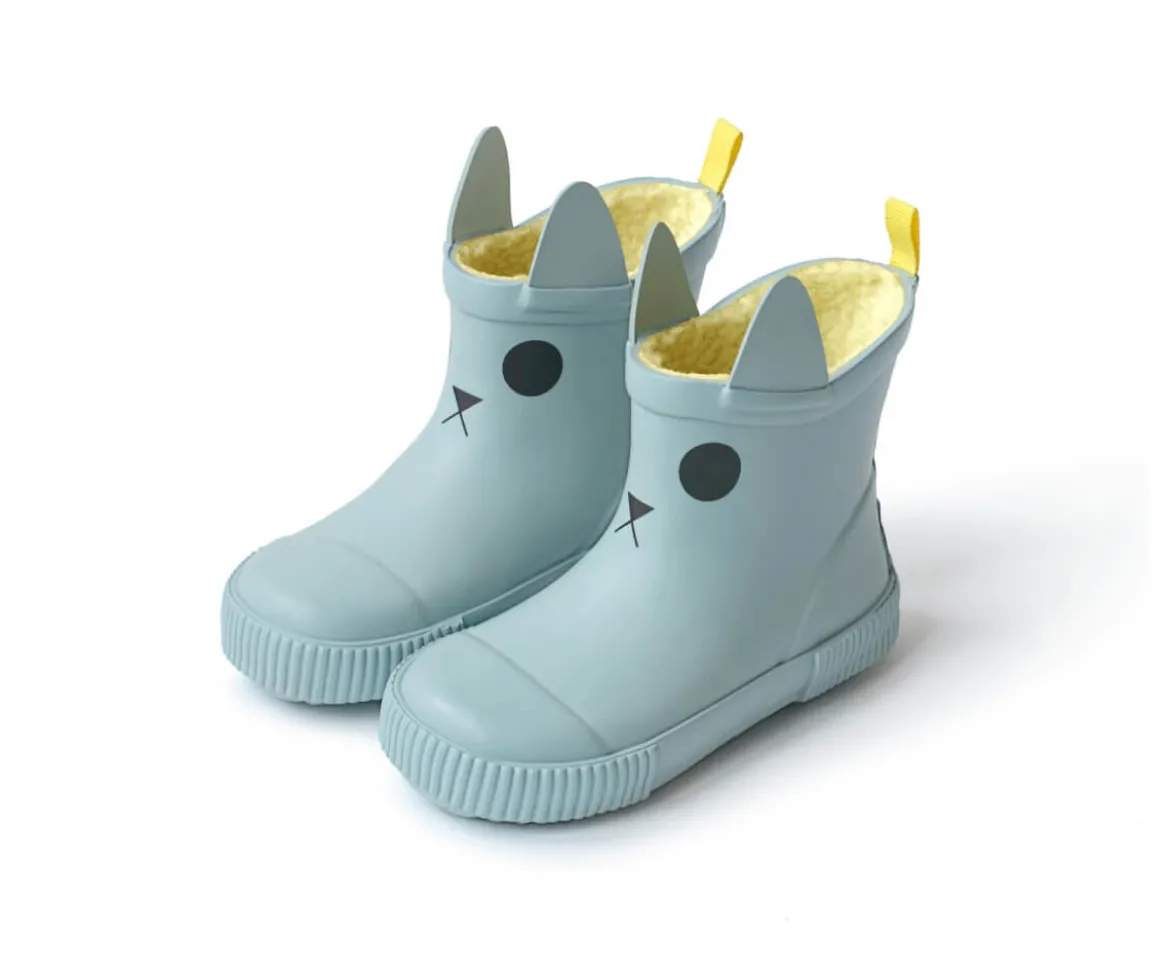 Botas de Agua Térmicas Caucho Natural Kerran Platine