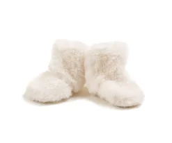 Botas de Nieve Piel Sintética Crudo
