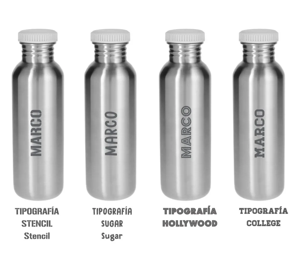 Botella Acero con Funda Croc Personalizable 350ml