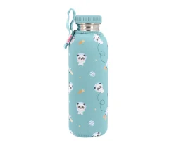 Botella Acero con Funda Pandas in Space Personalizable 750ml