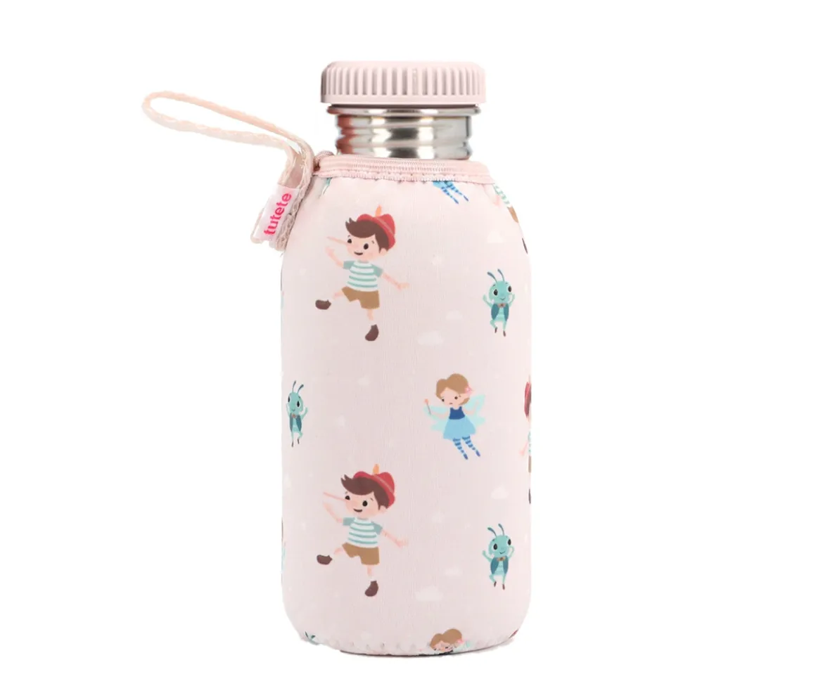 Botella Acero con Funda The Wooden Boy Personalizable 500ml