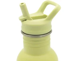 Botella Acero con Pajita Panda 500ml