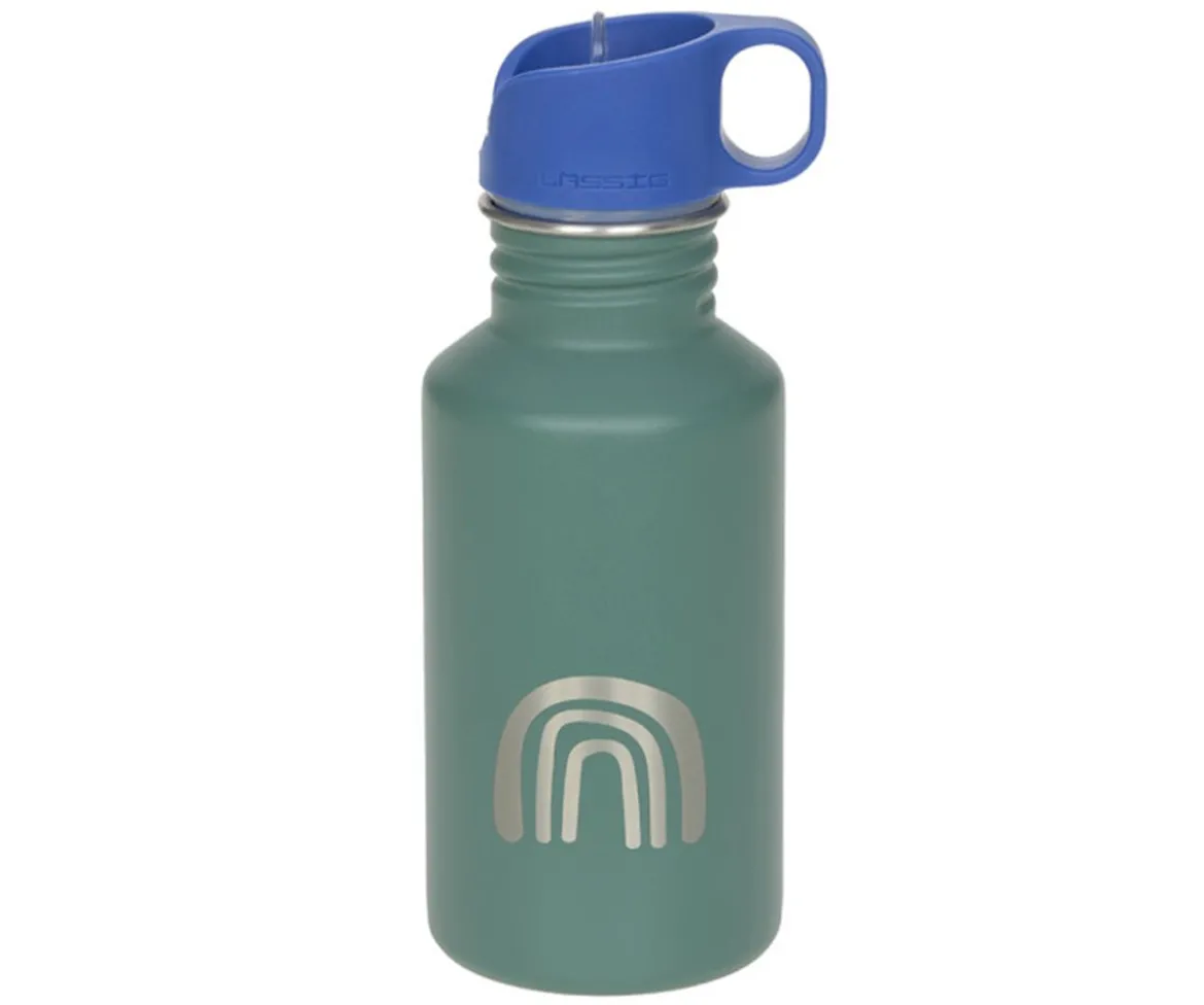 Botella Acero Inoxidable Little Gang Rainbow Green 500ml