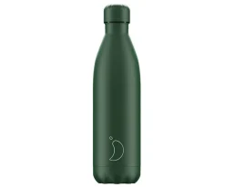Botella Acero Inoxidable Mate Verde Total 750 ml