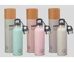 Botella Acero Inoxidable 700ml Temp Rosa