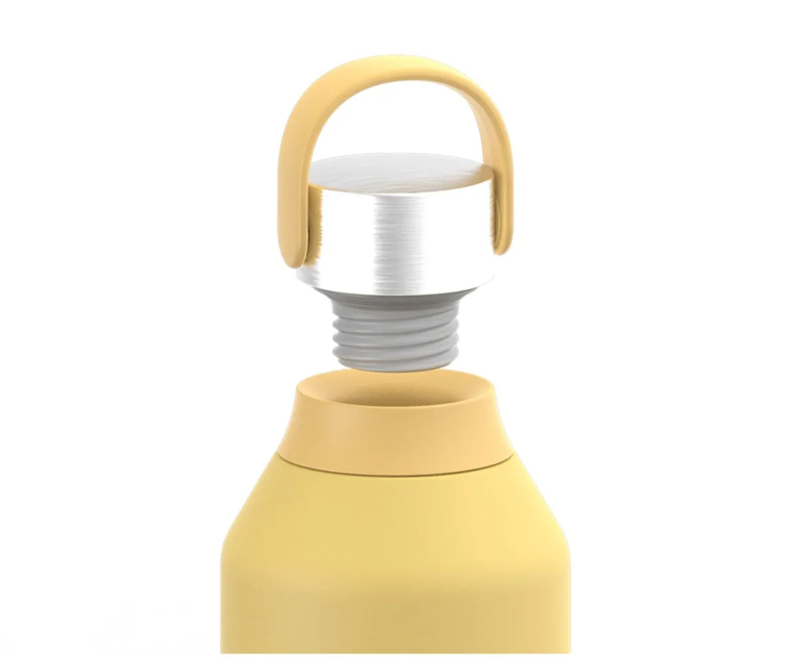 Botella Acero Inoxidable Serie 2 Amarillo Polen 500ml