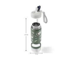 Botella Acero MB Twisty Mapache