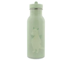 Botella Acero Trixie Mr. Dino 500ml + 6 Pegatinas Redondas Yellow Regalo