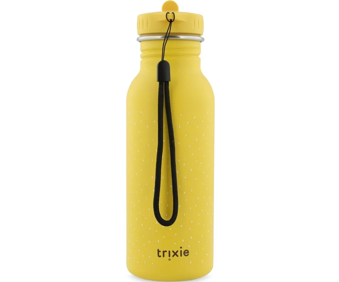 Botella Acero Trixie Mrs. Bumblebee 500ml + 6 Pegatinas Redondas Yellow Regalo