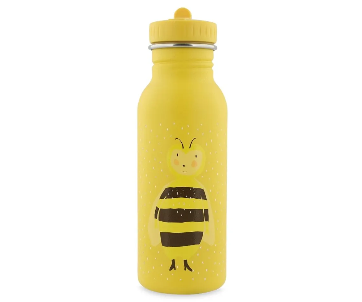 Botella Acero Trixie Mrs. Bumblebee 500ml + 6 Pegatinas Redondas Yellow Regalo