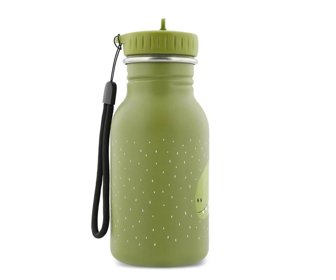 Botella Acero Trixie Mrs.DIino 350ml + 6 Pegatinas Redondas Blue Regalo