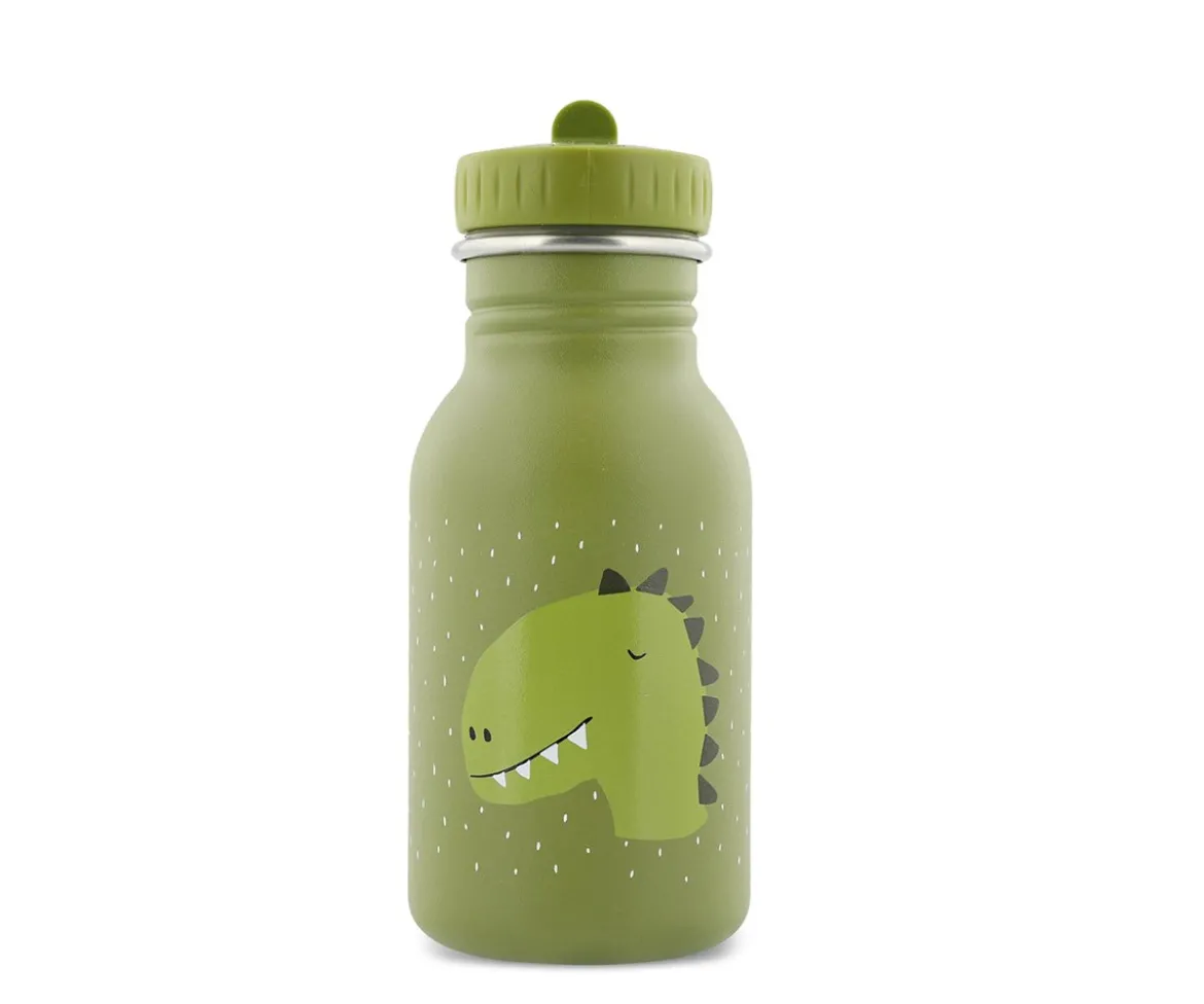 Botella Acero Trixie Mrs.DIino 350ml + 6 Pegatinas Redondas Blue Regalo