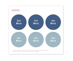 Botella Acero Trixie Mrs.Dino 500ml + 6 Pegatinas Redondas Blue Regalo