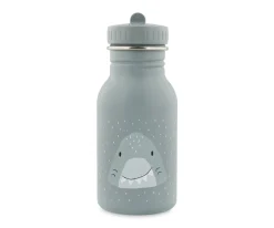 Botella Acero Trixie Mr. Shark 350ml + 6 Pegatinas Redondas Blue Regalo