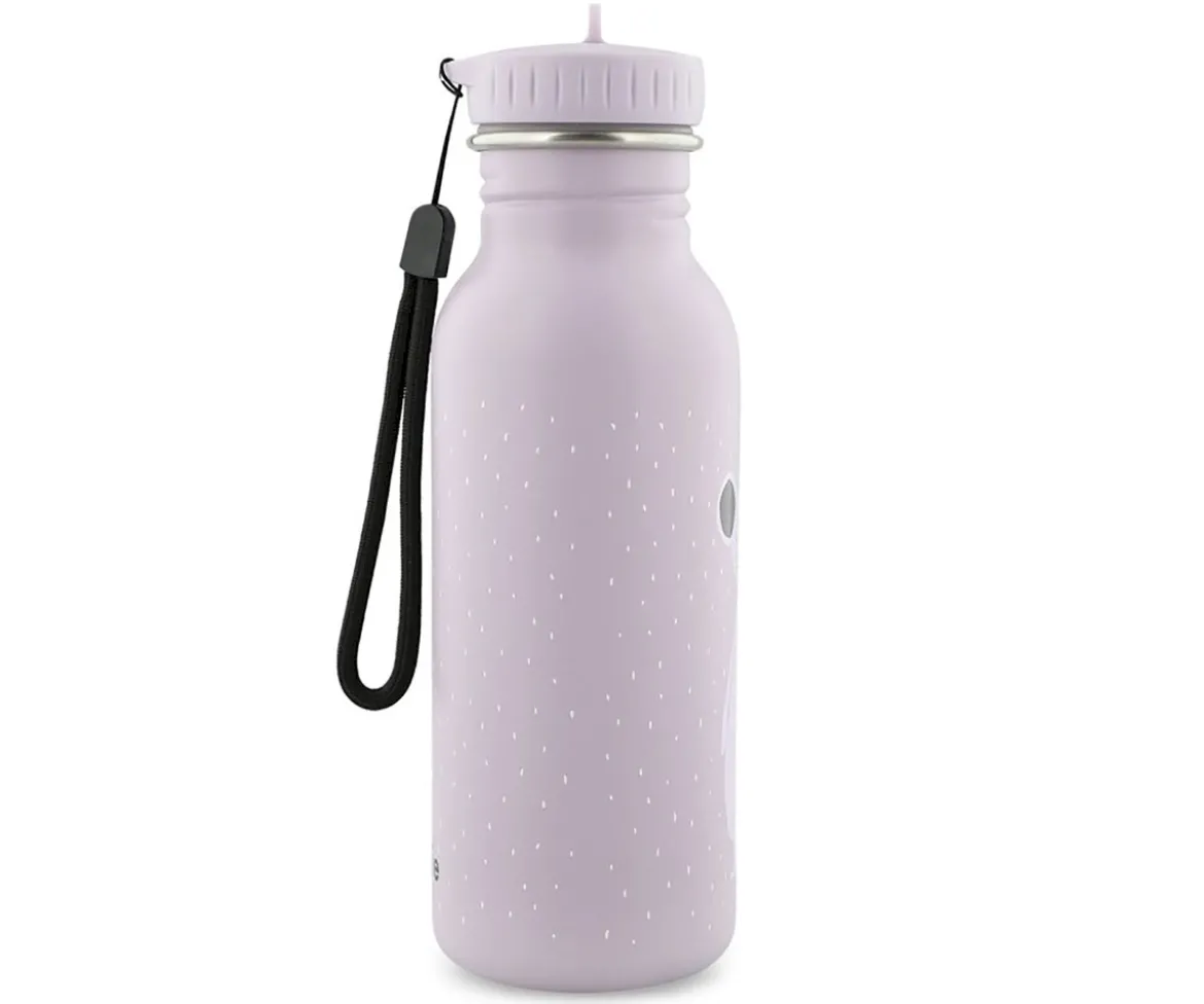 Botella Acero Trixie Mrs.Mouse 500ml + 6 Pegatinas Redondas Blue Regalo