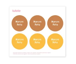 Botella Acero Trixie Mrs.Unicorn 350ml + 6 Pegatinas Redondas Yellow Regalo