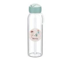 Botella Campus Flip-Up Personalizada Cool Mint 500ml The Wooden Boy