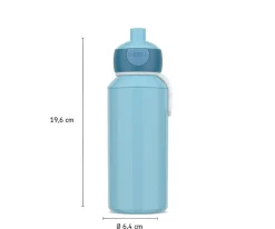 Botella Campus Pop-Up Cool Blue 400ml