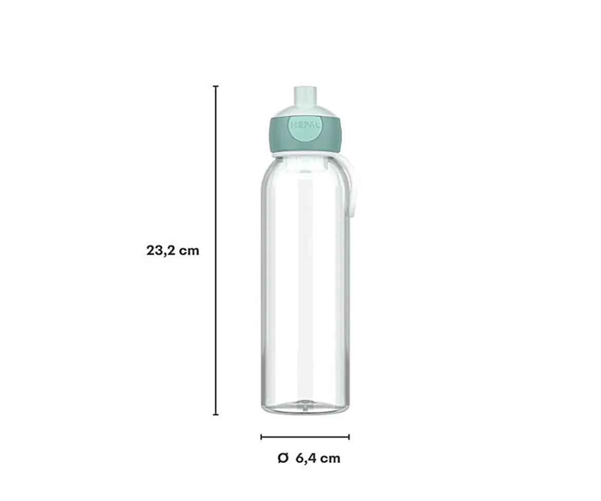 Botella Campus Pop-Up Personalizada Cool Pink 500ml Mouse Fairies