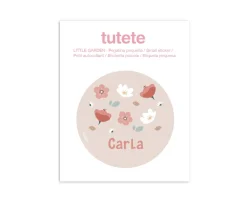 Botella Campus Pop-Up Personalizada Pink 400ml Little Garden