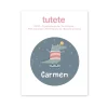 Botella Campus Pop-Up Personalizada Tutete Blue 400ml Croc