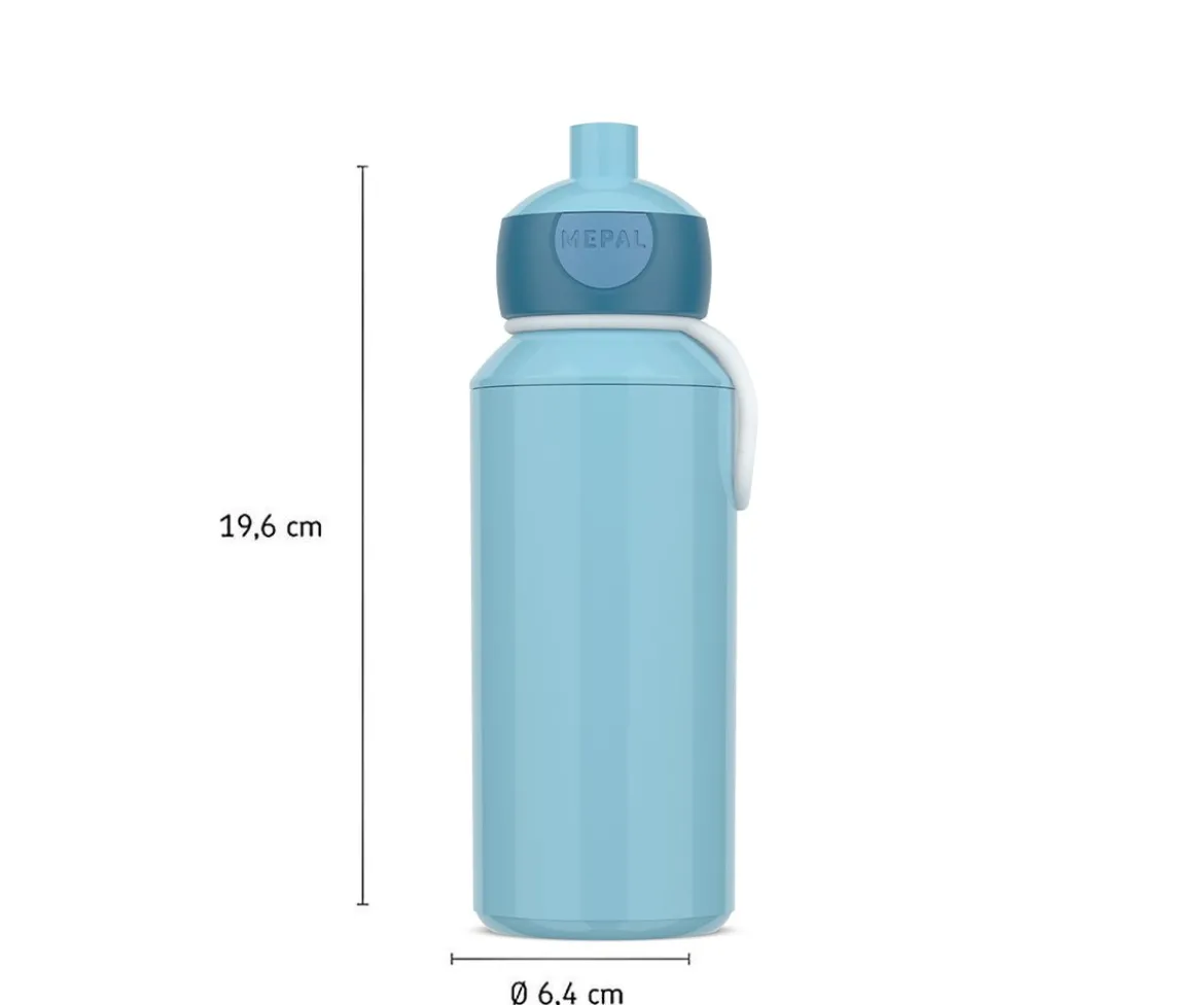 Botella Campus Pop-Up Personalizada Tutete Cool Blue 400ml Circus Show