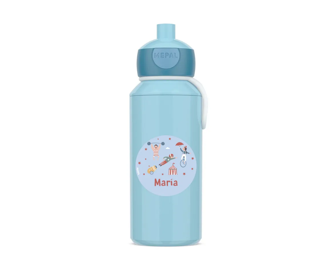 Botella Campus Pop-Up Personalizada Tutete Cool Blue 400ml Circus Show