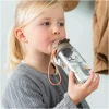 Botella con Pajita Tritán Tiny Trails Sand 350ml
