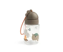 Botella con Pajita Tritán Tiny Trails Sand 280ml