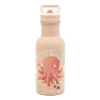 Botella de Acero con Pajita Pulpo 500ml