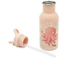 Botella de Acero con Pajita Pulpo 500ml