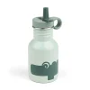 Botella de Acero Croco Verde