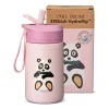 Botella de Acero Steel Hydraflip 0.4L Panda Pink