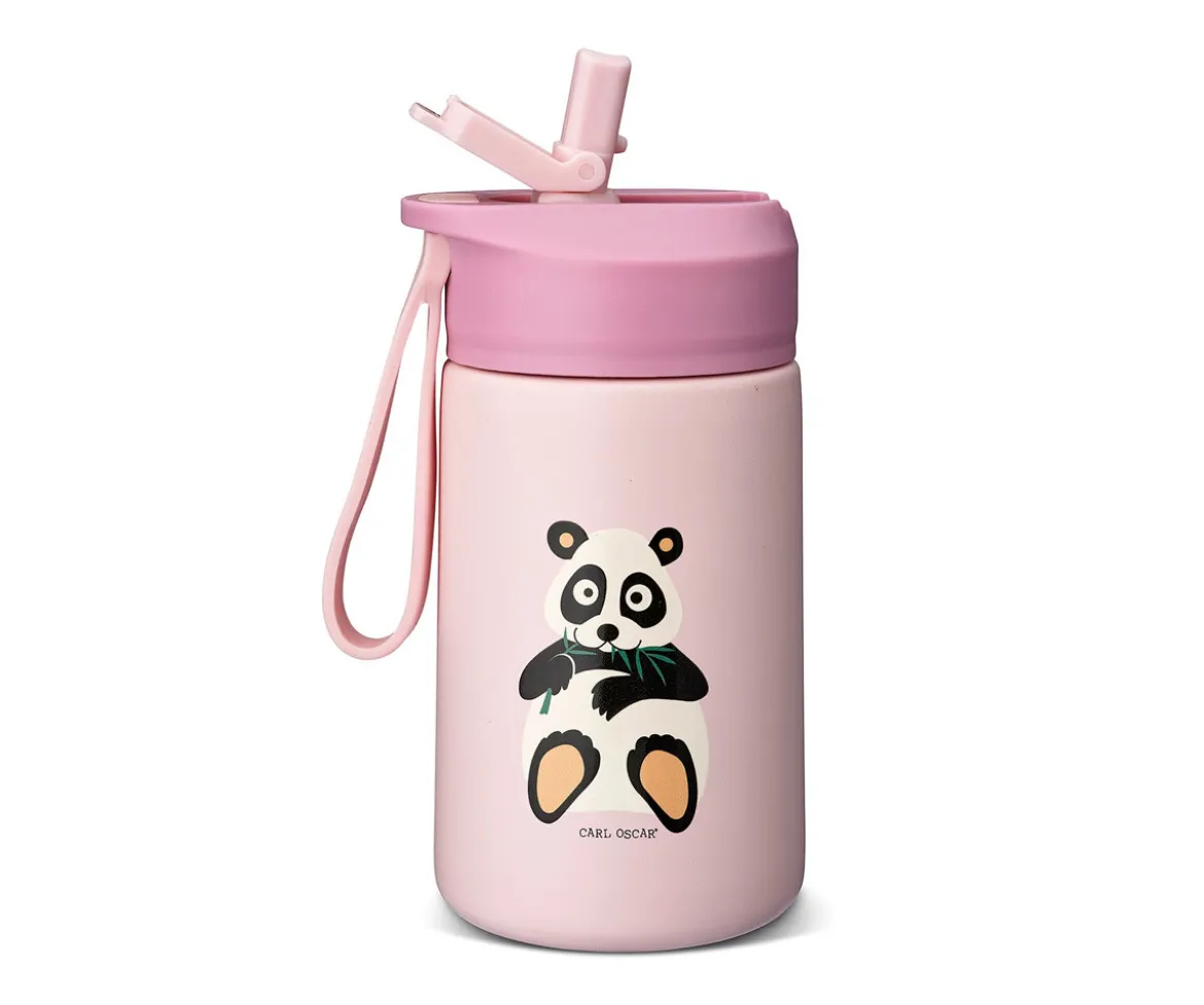 Botella de Acero Steel Hydraflip 0.4L Panda Pink