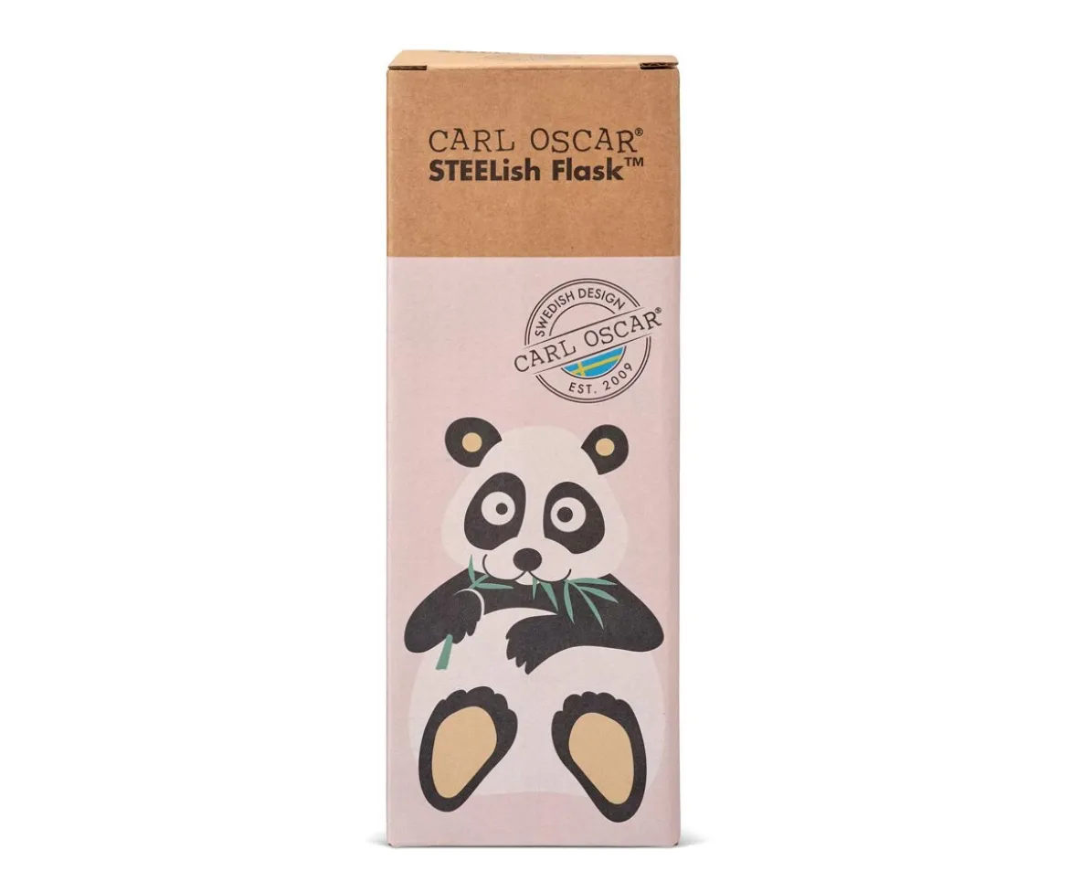 Botella de Acero Steelish Flask Pink 0.5 Litros
