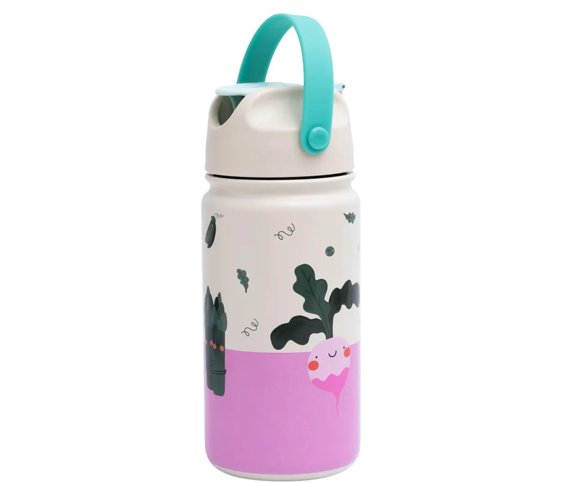 Botella de Acero Veggie Pals