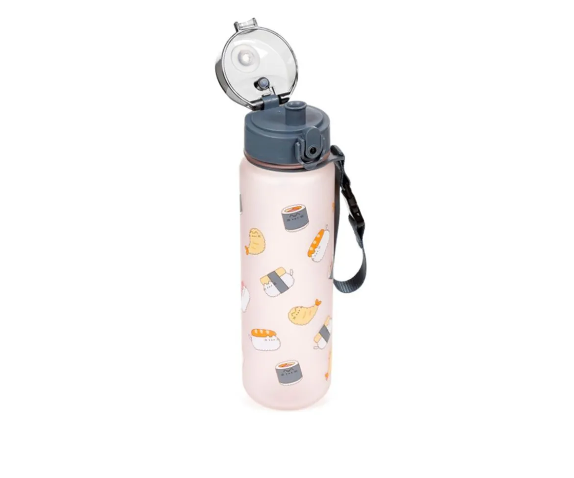 Botella de Agua Inastillable Gato Pusheen Sushi Club 600ml