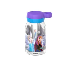 Botella de Plástico con Pajita Campus 450ml Frozen Friends